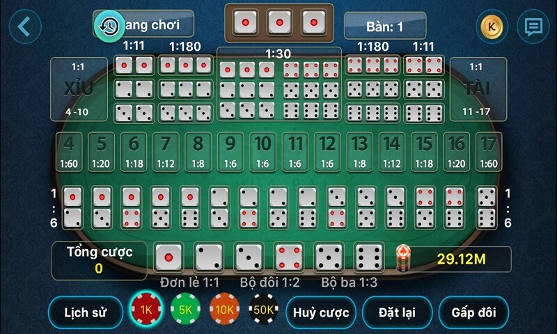 Mẹo chơi tài xỉu: Lựa chọn kèo cược thông minh