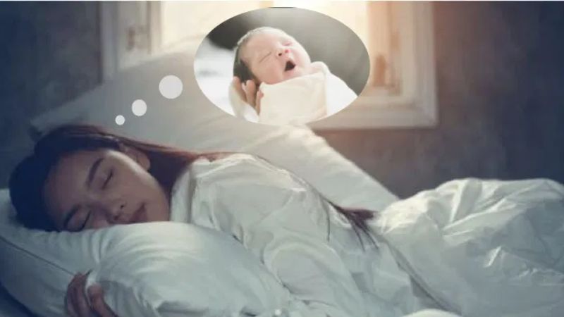 Mơ thấy sinh em bé cho thấy sự thịnh vượng và tài lộc