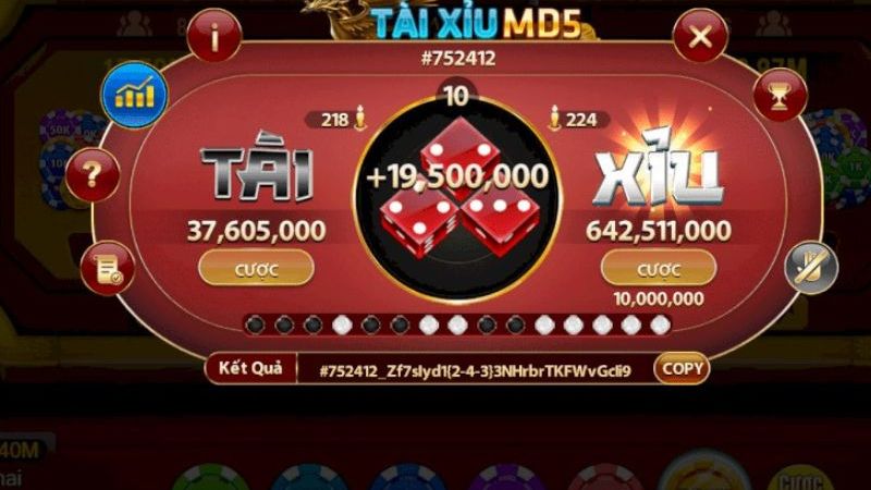 Tài xỉu MD5